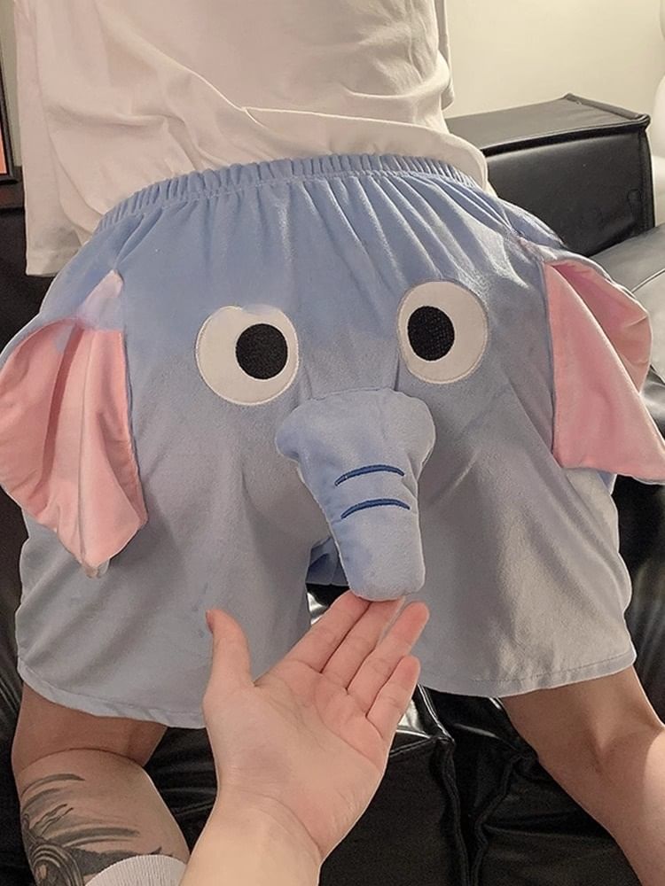 Miumi - Animal High Waist Shorts
