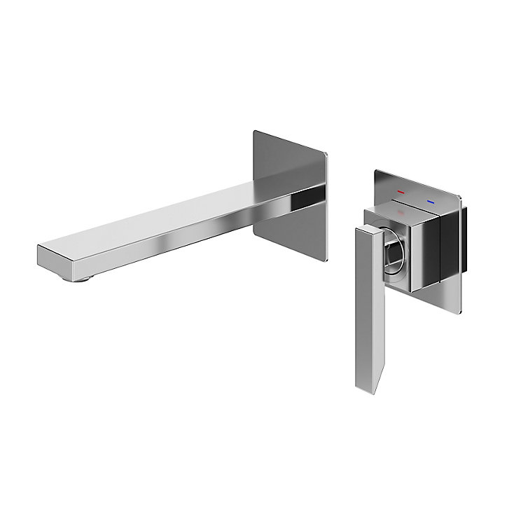 Mitigeur de lavabo encastré chromé GoodHome Kolima