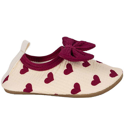 Konges Sløjd Badeschuhe - Bowie - UV50+ - Coeur Sangria