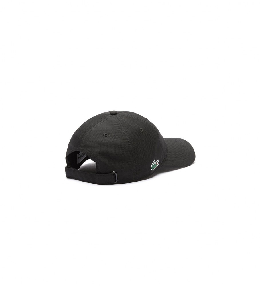 Boné Lacoste Sport Leve preto