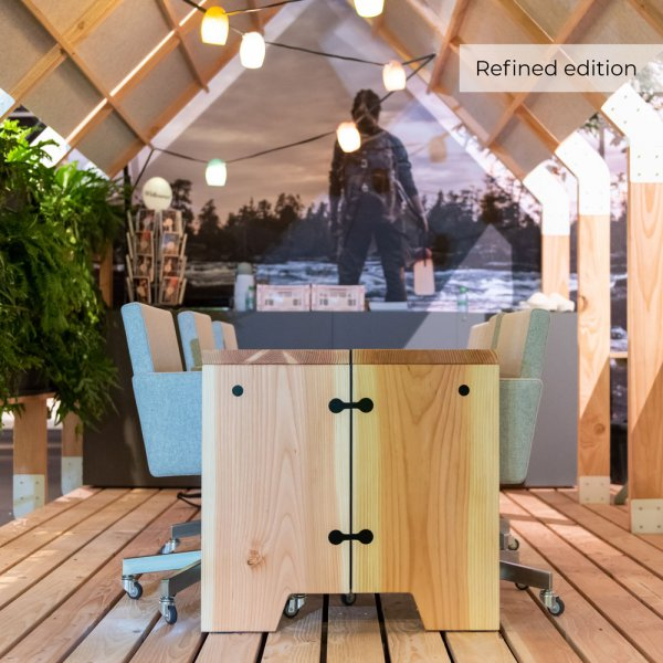 Tuintafel Forestry Raw 405x80