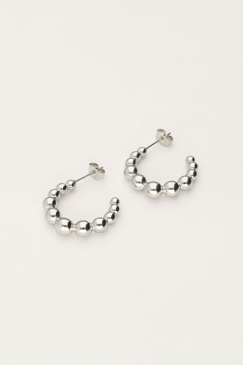 Bold oorbellen bubbel