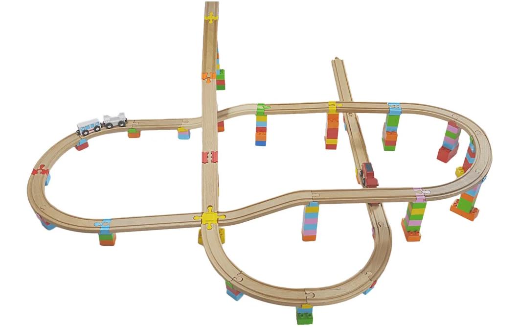 TrackConnectors – all inclusiv Set Small32 Bio-Schienen- und Steine-Verbinder