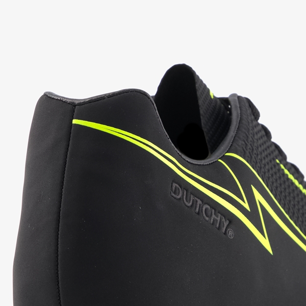 Dutchy Pitch MG heren voetbalschoenen zwart/geel