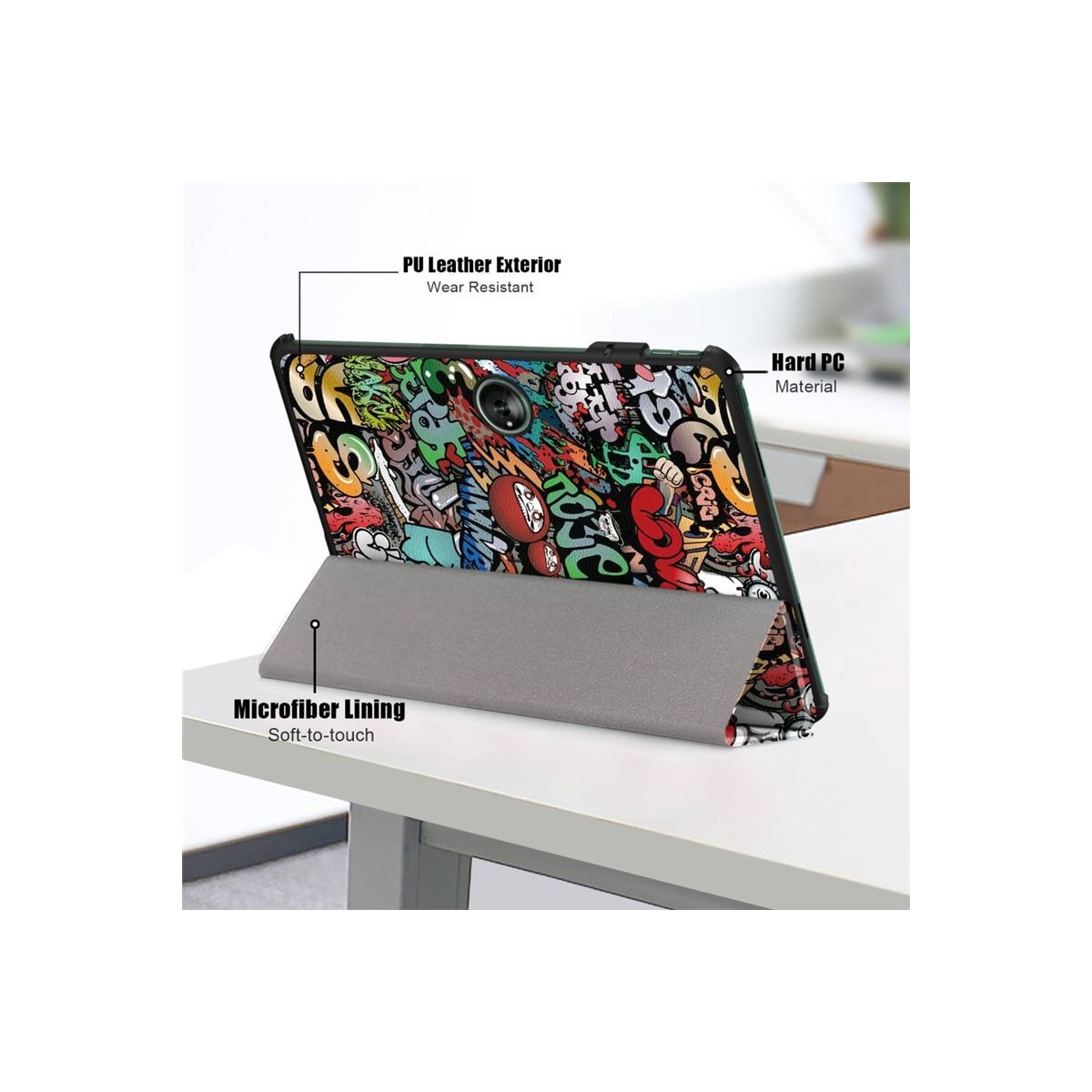 Aktiv deksel Samsung Galaxy Tab S9 FE Plus - Graffiti