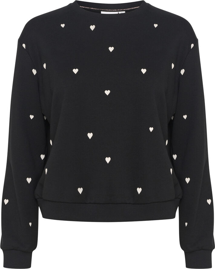 Saint Tropez DagnaSZ Sweatshirt Black ice harts
