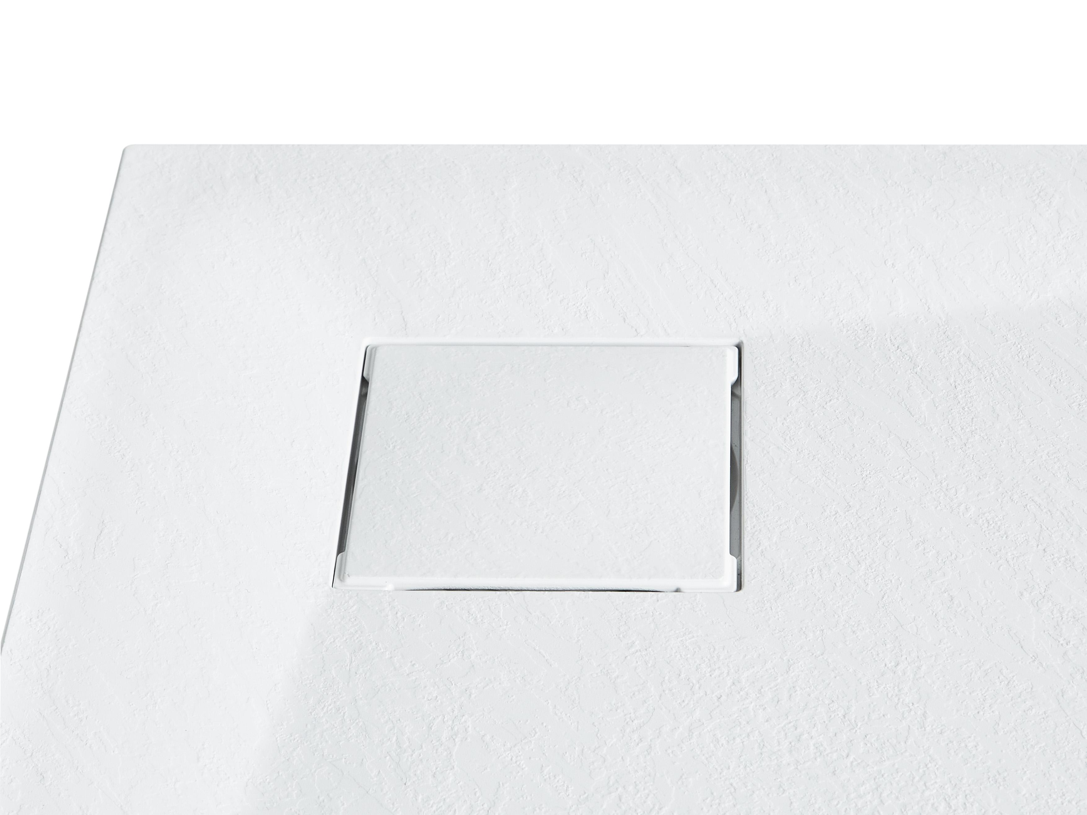 Douchebak PARON 80 x 80 x 3 cm Wit