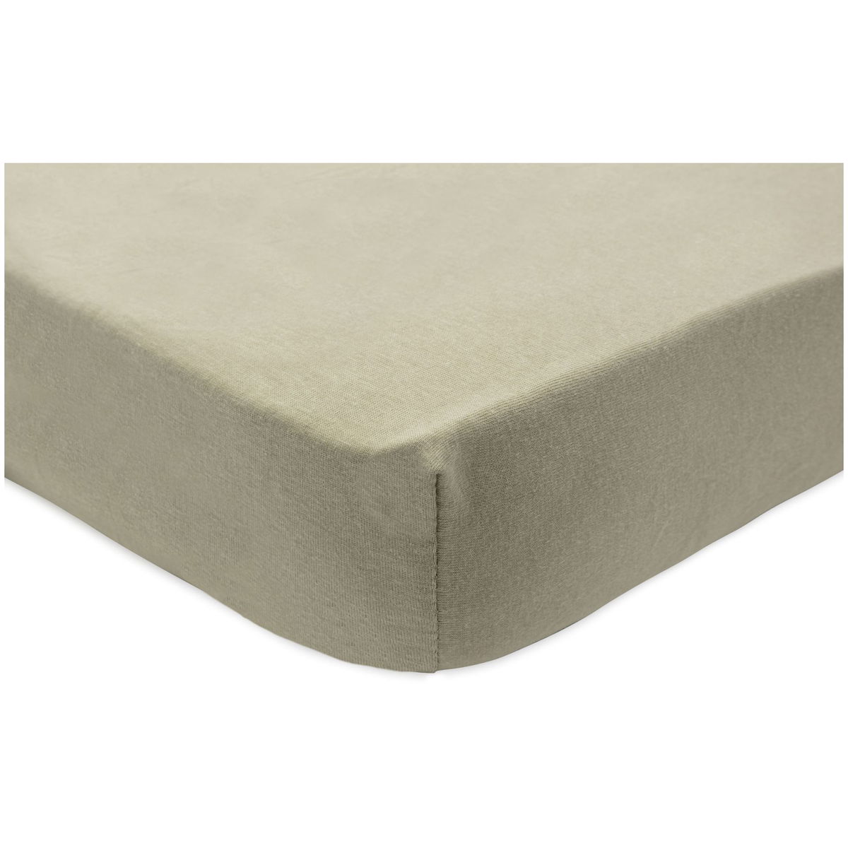 JolleinJollein   Spannbettlaken Jersey 40x90cm olive green