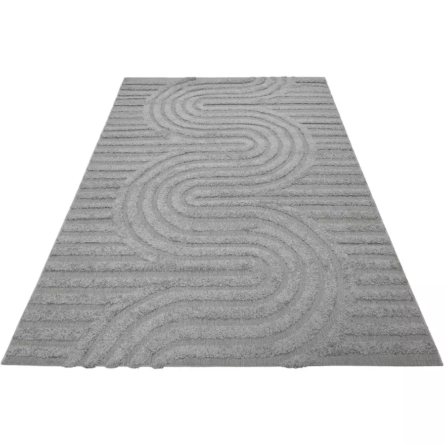 Esprit Outdoorteppich In & Outdoor Miles grau