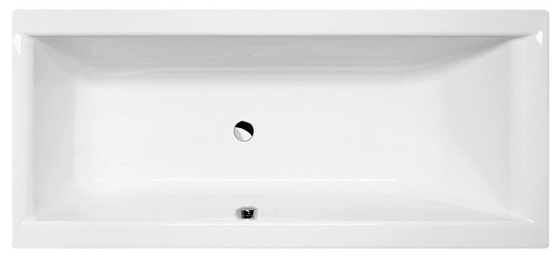 Polysan Cleo Slim ligbad 150x75x48cm wit