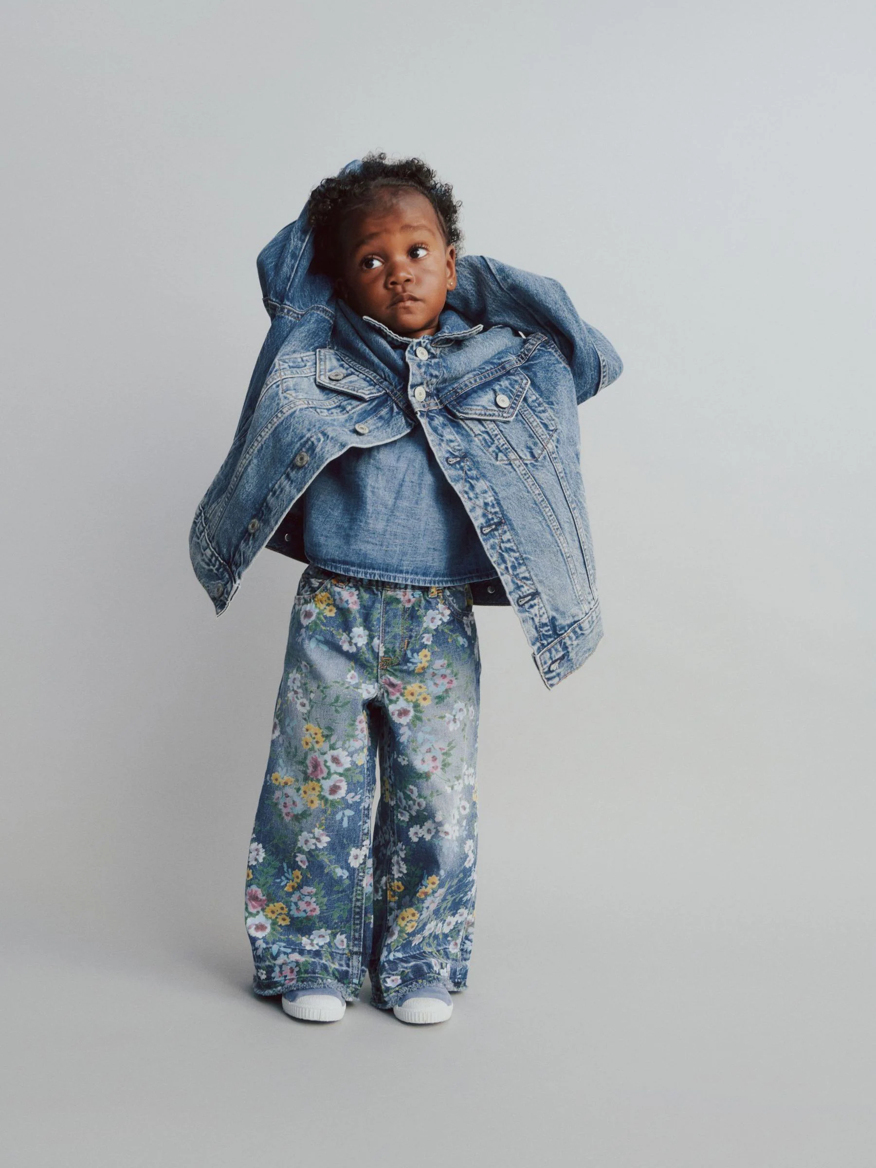 Gap pull-on baggy jeans met wijde pijpen (6mnd-5jr) (6mnd-5jr)