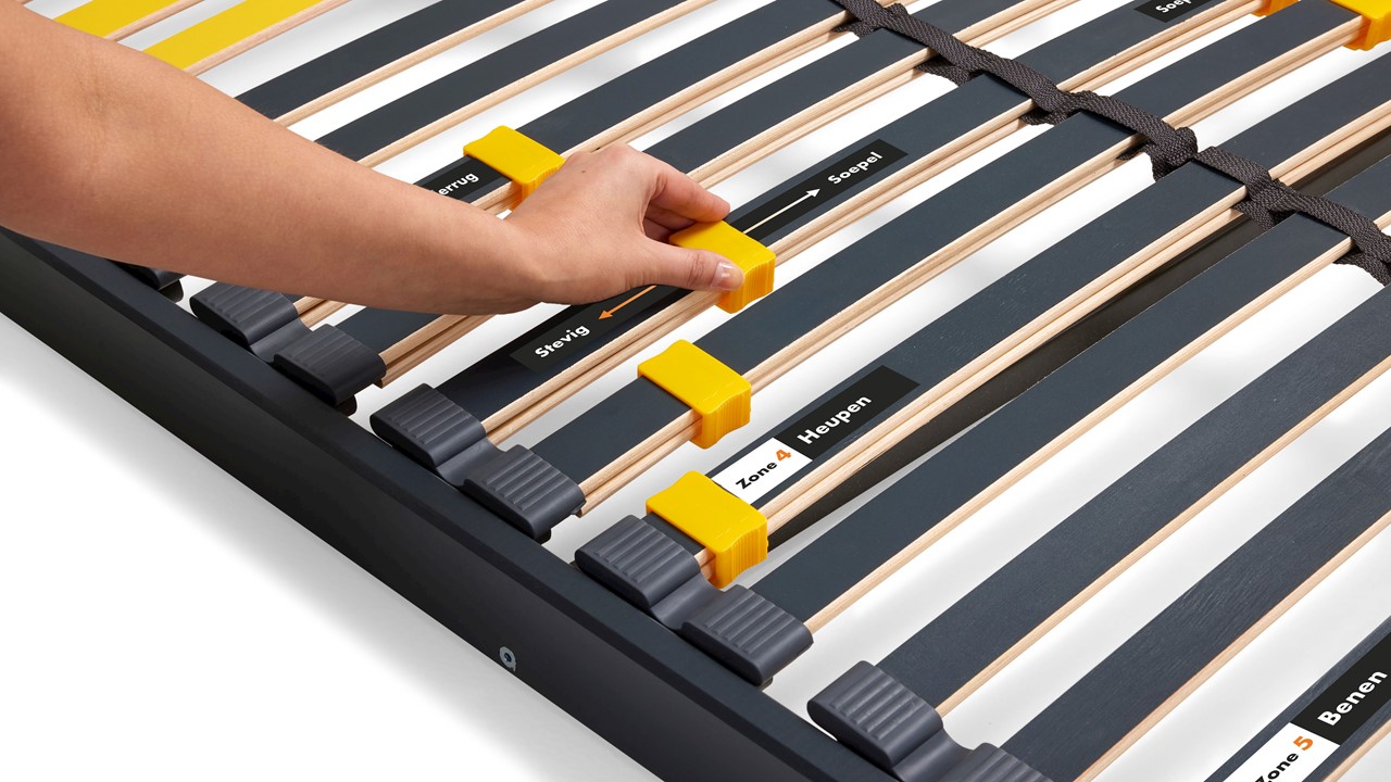 Lattenbodem Bossflex 400 elektrisch verstelbaar bedraad