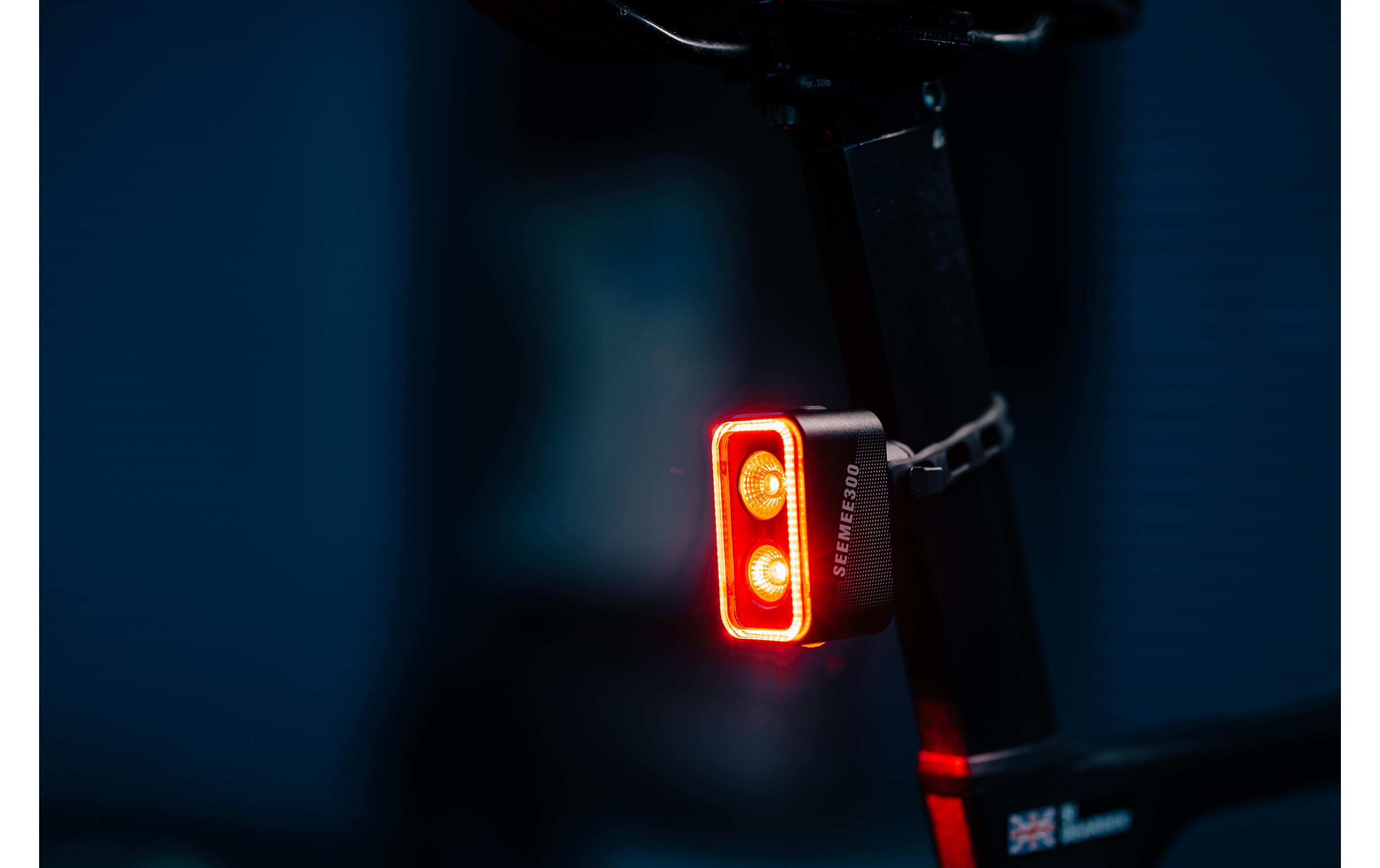Velolampe Taillight Seemee 300Extrem helles, smartes Rücklicht