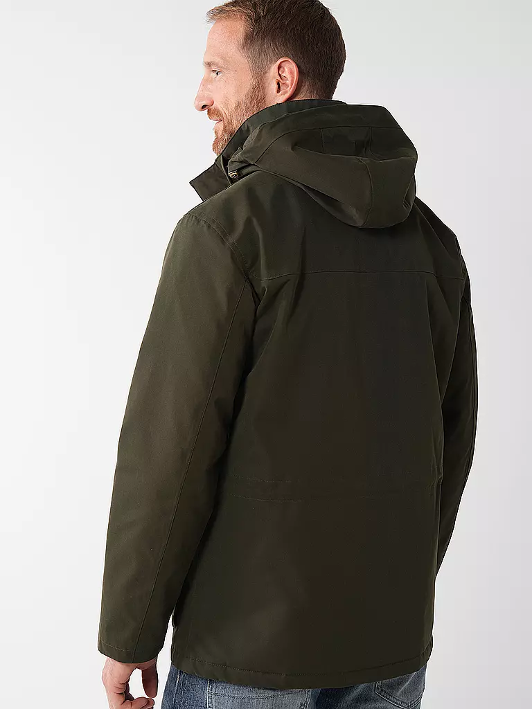 BARBOUR Parka BROCKSTONE olive