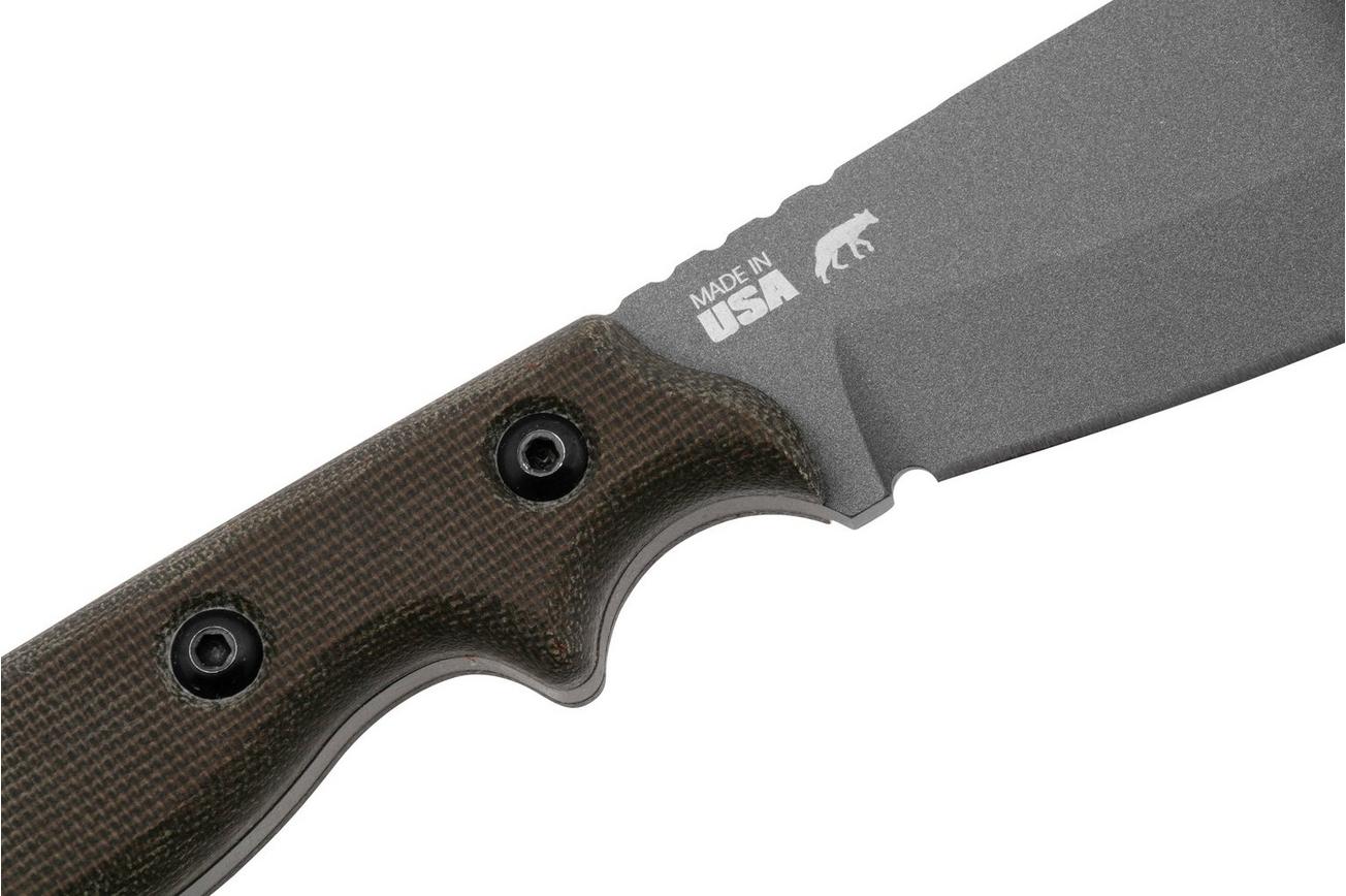 TOPS Knives Brush Wolf BWLF-02 outdoormes, Nate and Aaron Morgan design