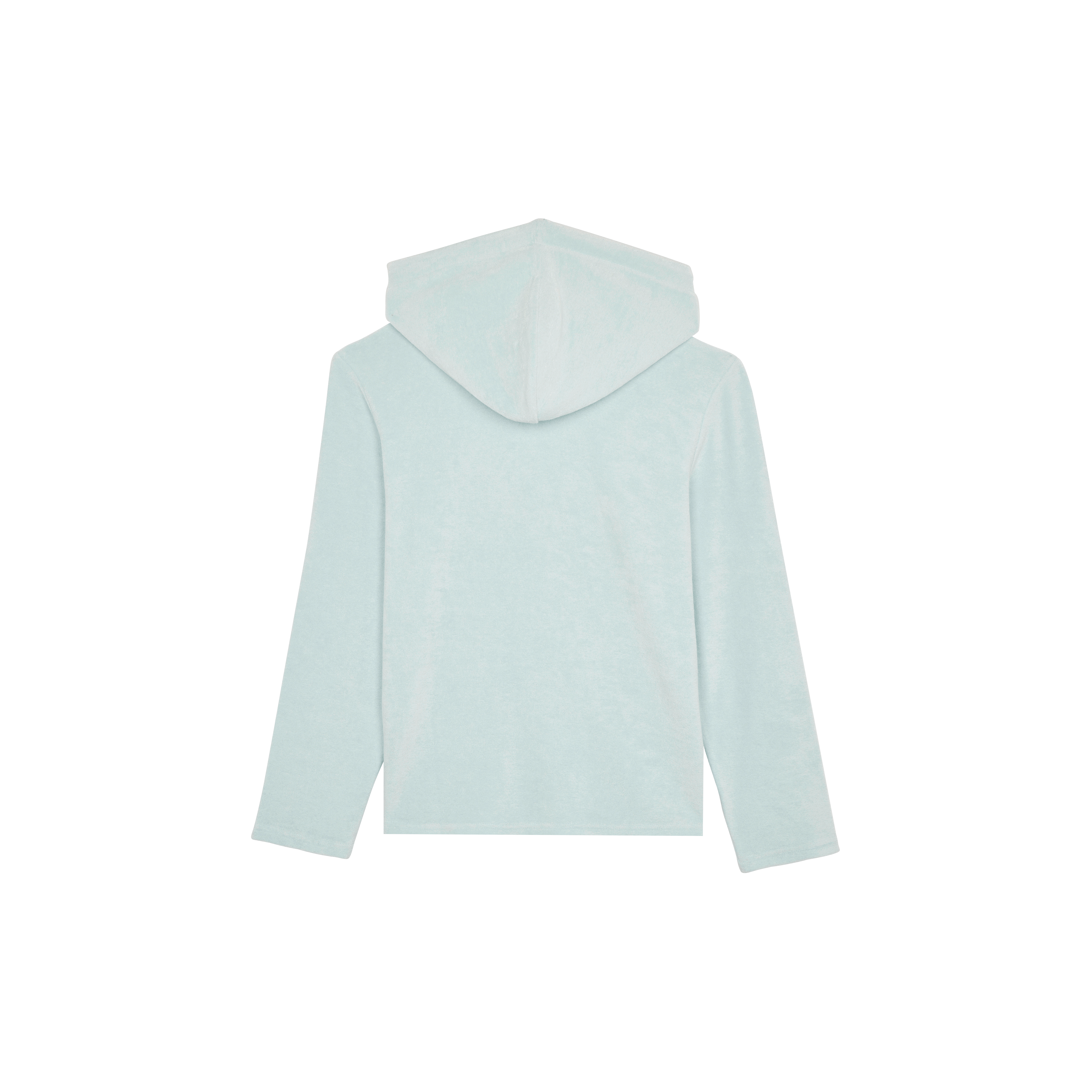 T-shirt manche longue à capuche en éponge