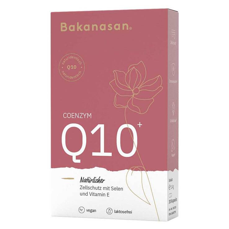 Bakanasan Coenzym Q10 Plus Kapseln, 30 St