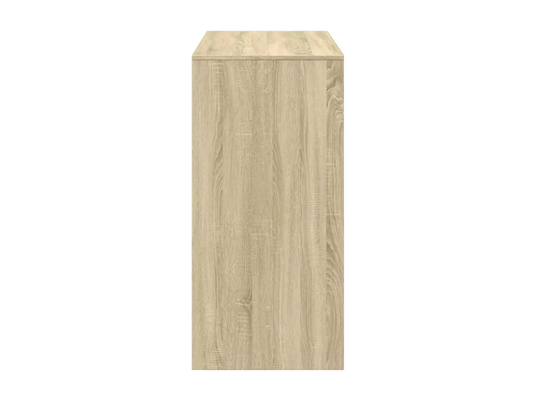 Table de bar chêne sonoma 102x50x103,5 cm bois d'ingénierie