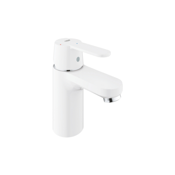 GROHE Get S-size éénhendel wastafelkraan met afvoerplug Wit