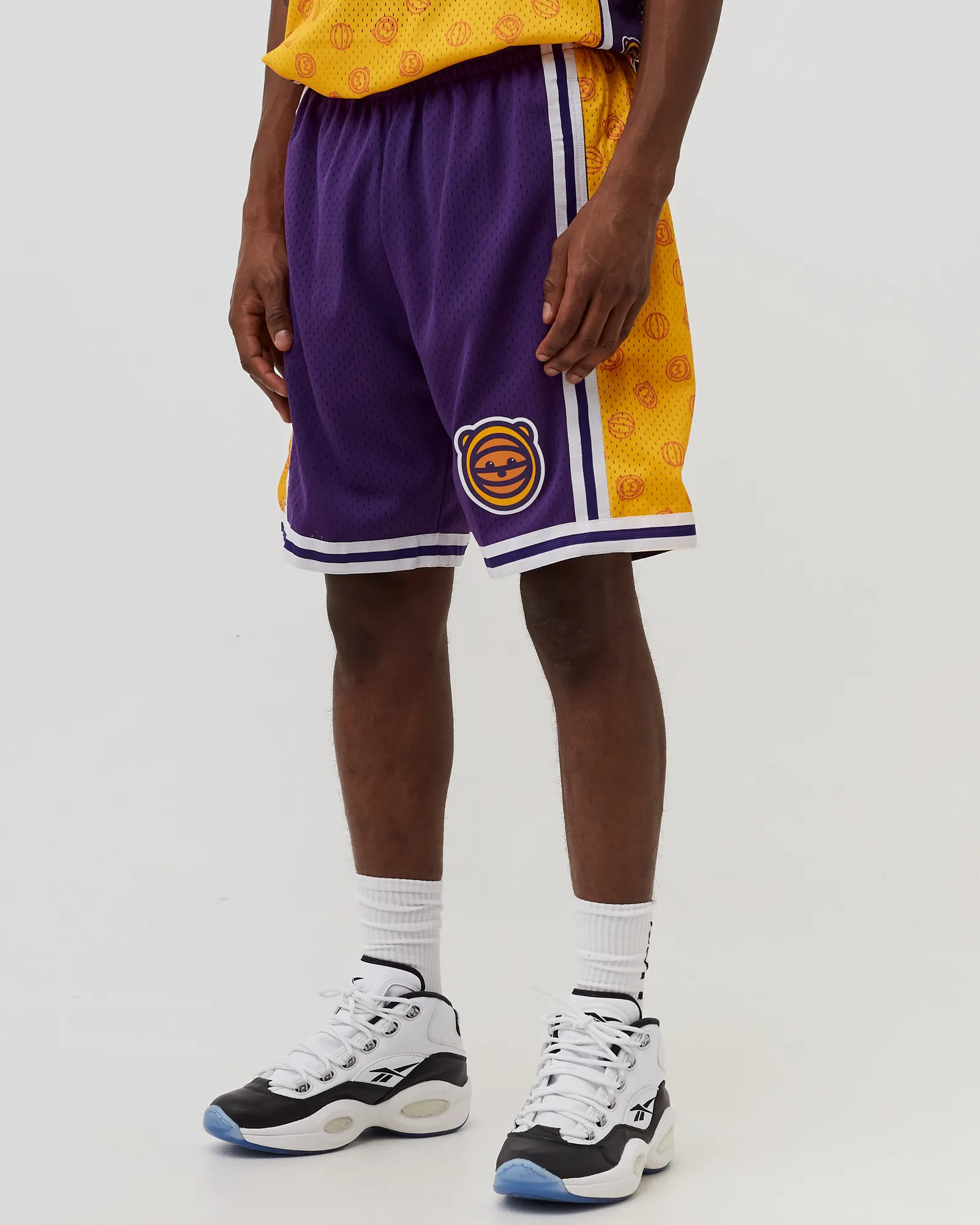 Mitchell & Ness OZUNA X MN NBA Los Angeles Lakers SWINGMAN SHORTS