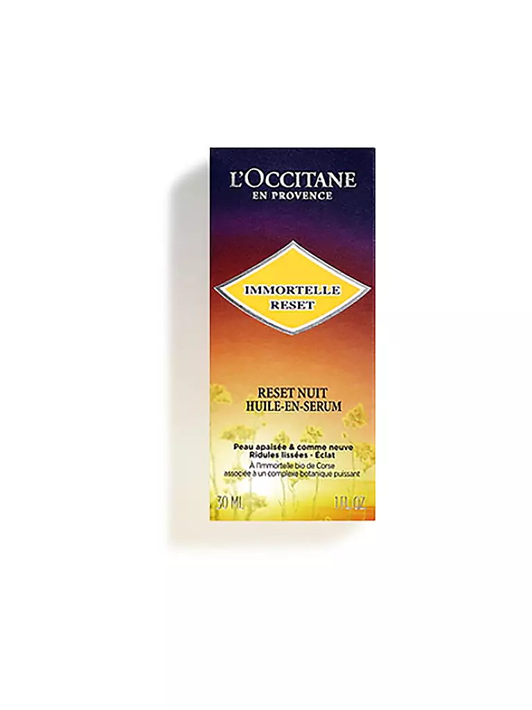 L'OCCITANE Immortelle Overnight Reset Öl-in-Serum 30ml keine Farbe