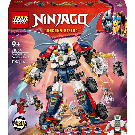 LEGO Ninjago Zanes ultrakombirobot 71834