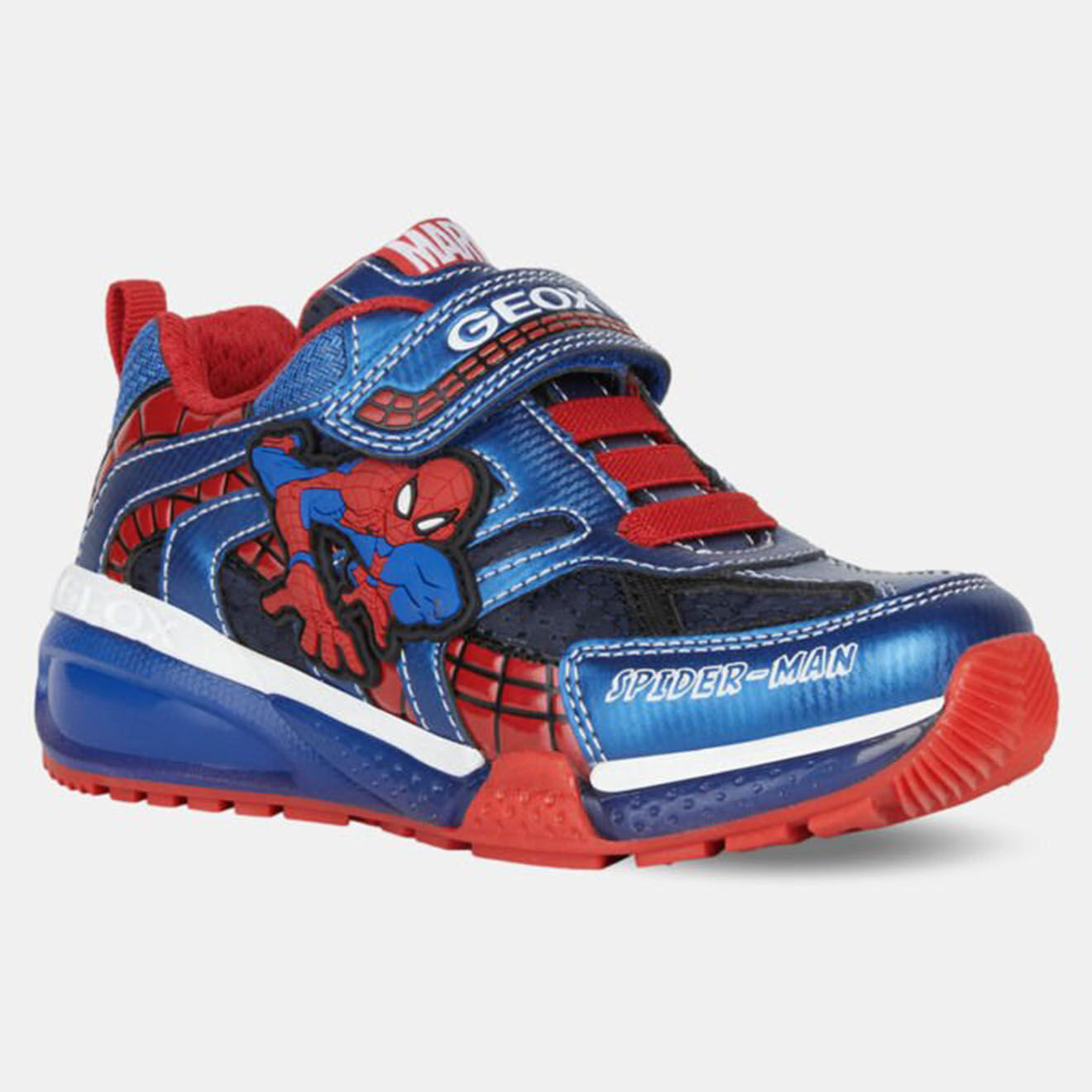 Geox Baskets Bayonyc Spider-Man Geox x Marvel bleu/rouge