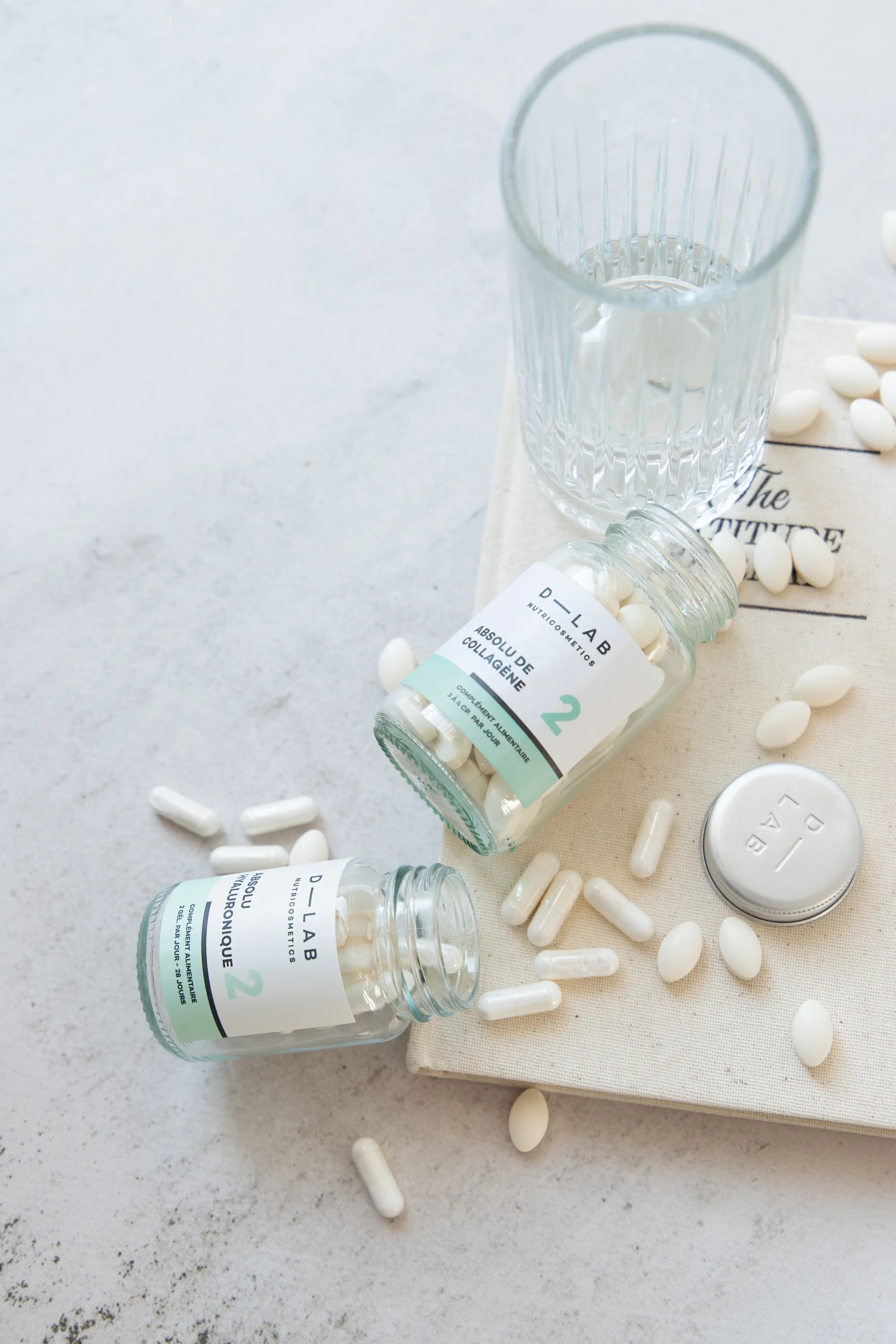 D-LAB Nutricosmetics Compléments alimentaires duo Nutrition-Absolue