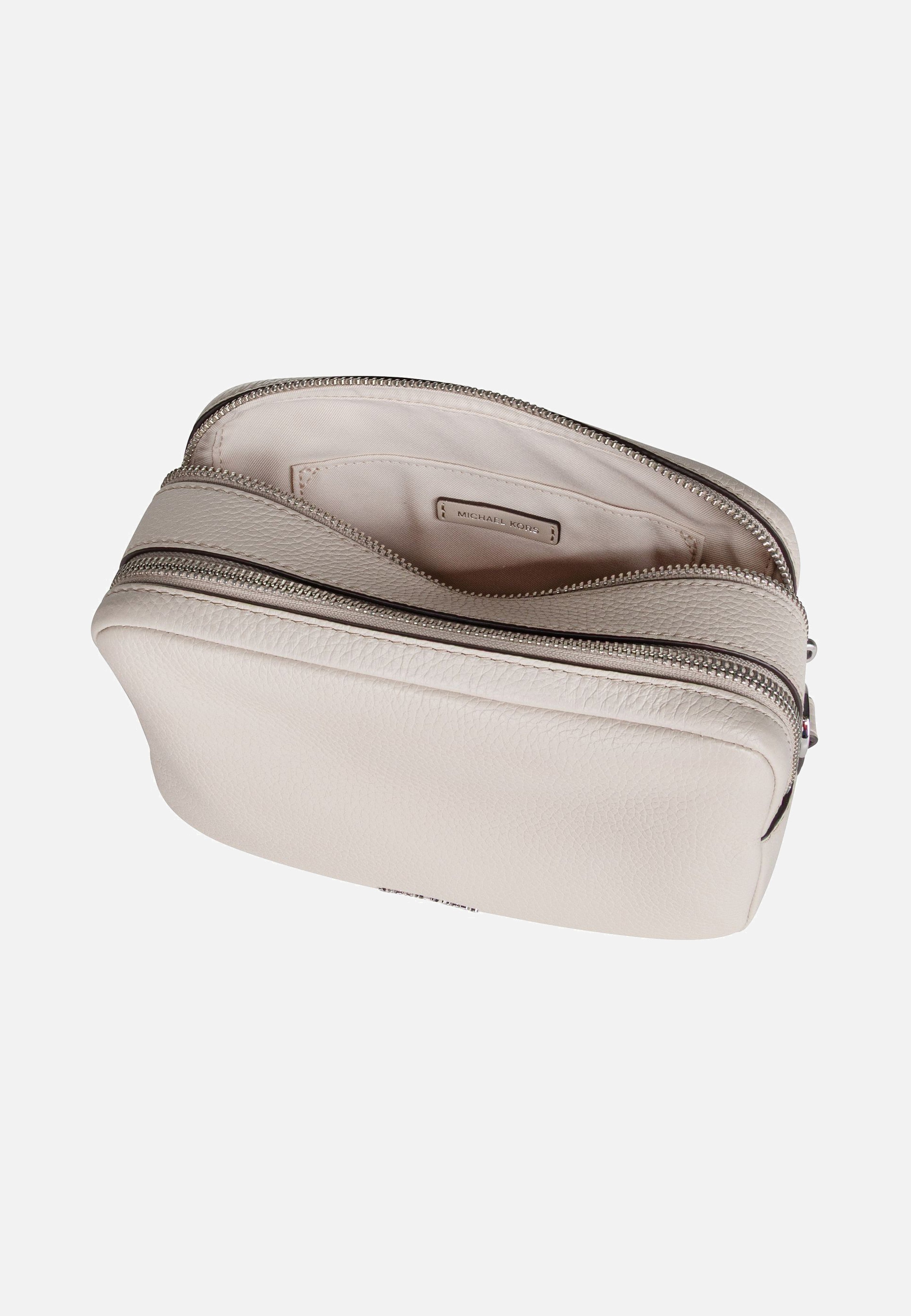 Bryant Medium Double Zip Chain Camera Pebble Light Sand - Crossbody Bag