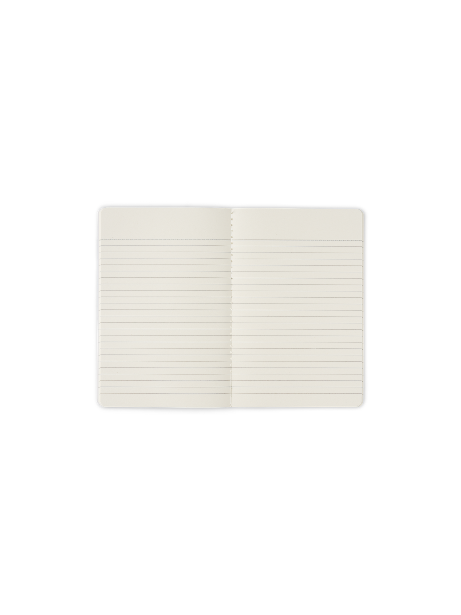 Softcover notesbog med linjer A5 | Papir. A5. Linjeret. 64 sider. 70 gsm. | Dusty Green