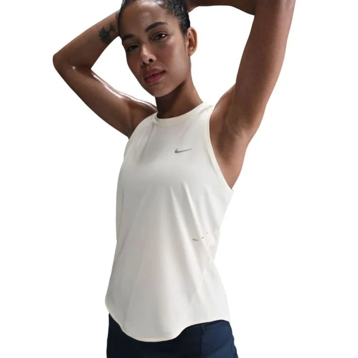 Nike Dame Singletter Swift Tank Top Hvid