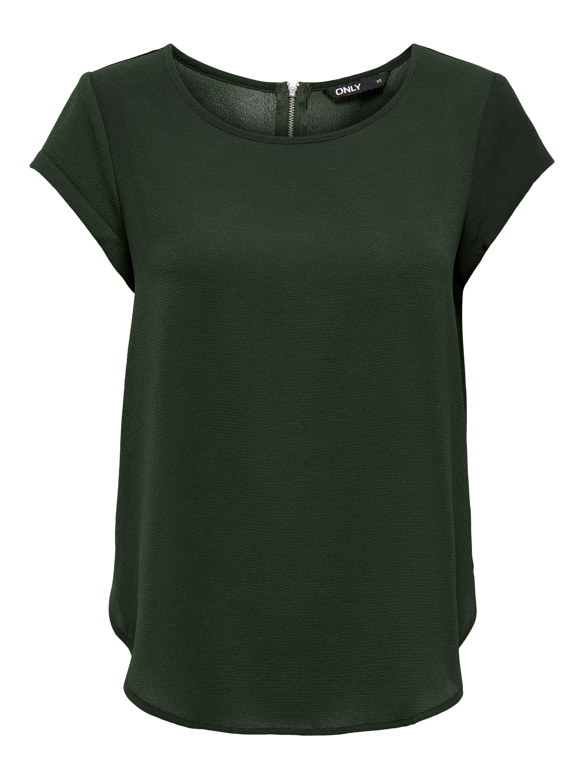 ONLY Shirtbluse »ONLVIC S/S SOLID TOP«