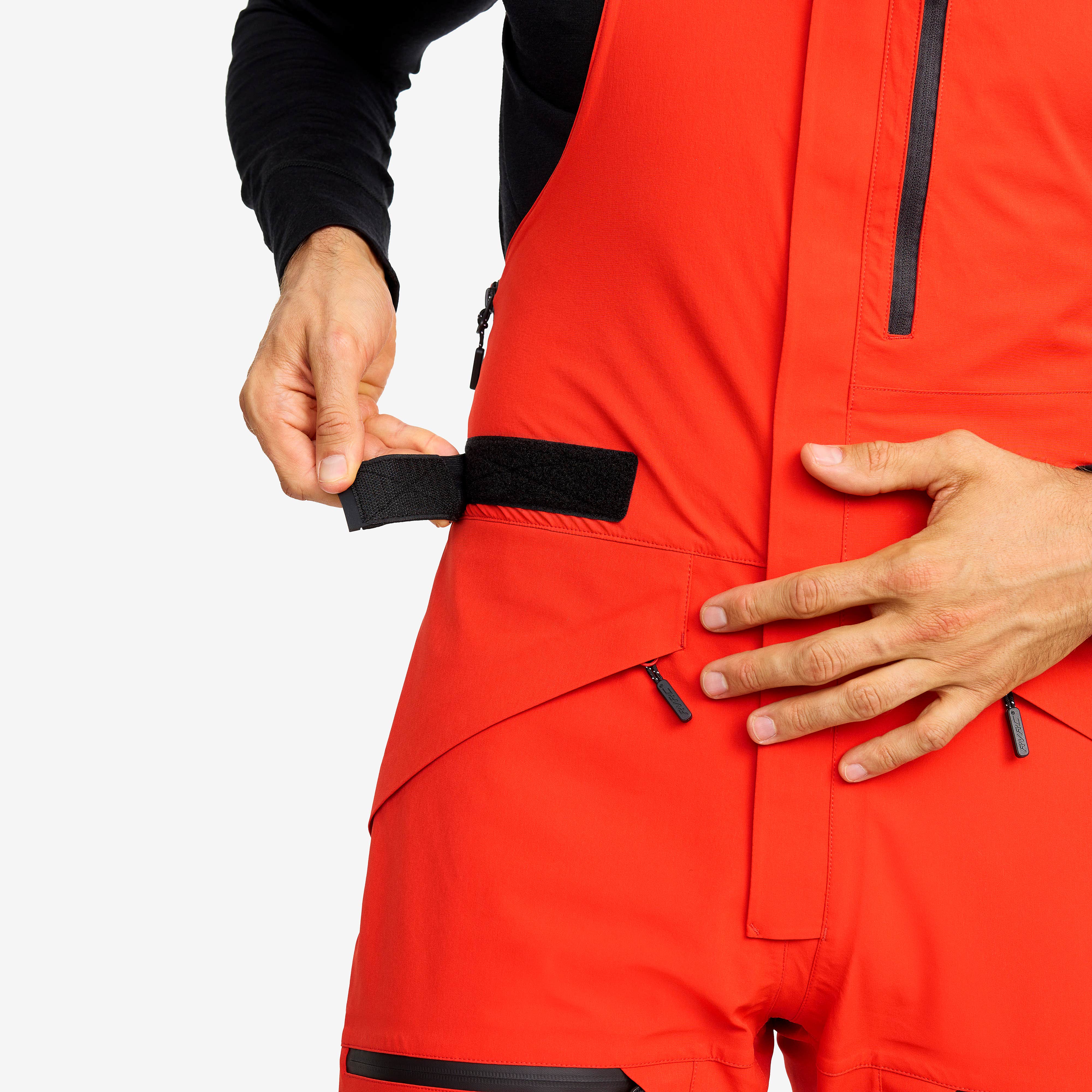 Atlas 3L Ski Bib Pants Herre Lava