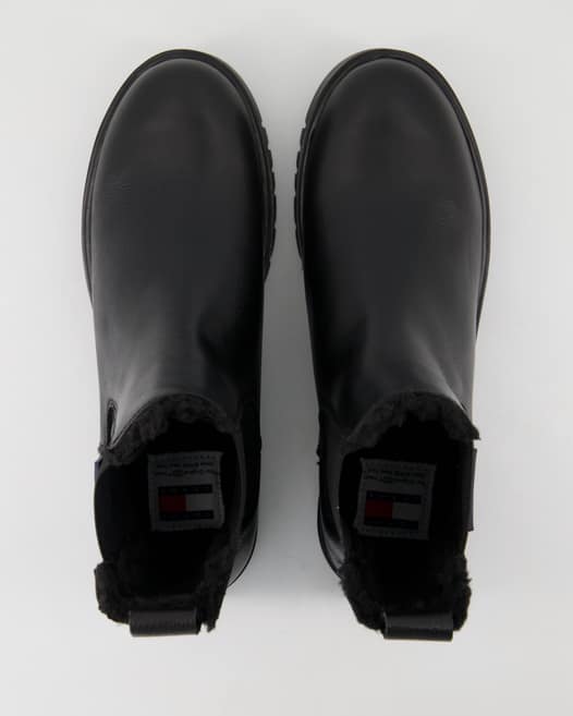 Tommy Hilfiger Jeans TJW Chelsea Boot WL Chelsea Boots in Schwarz