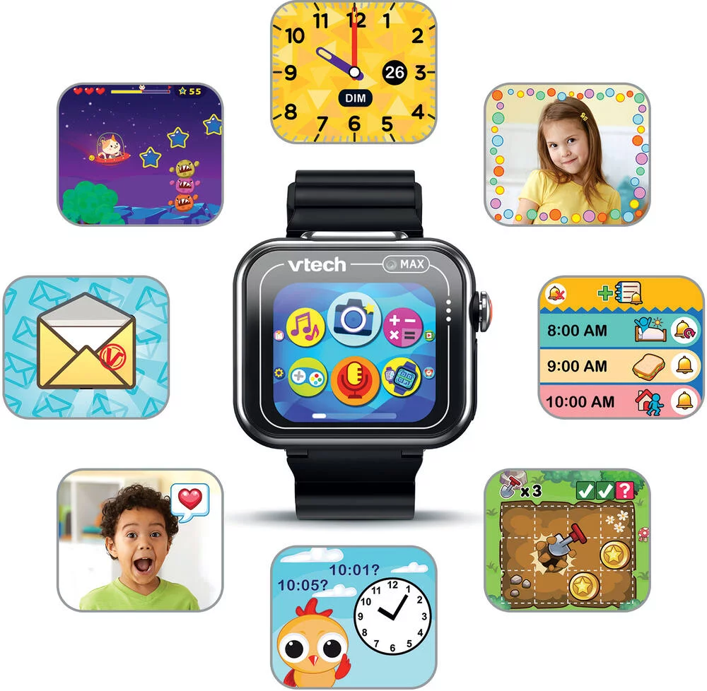 KidiZoom Smartwatch MAX noire