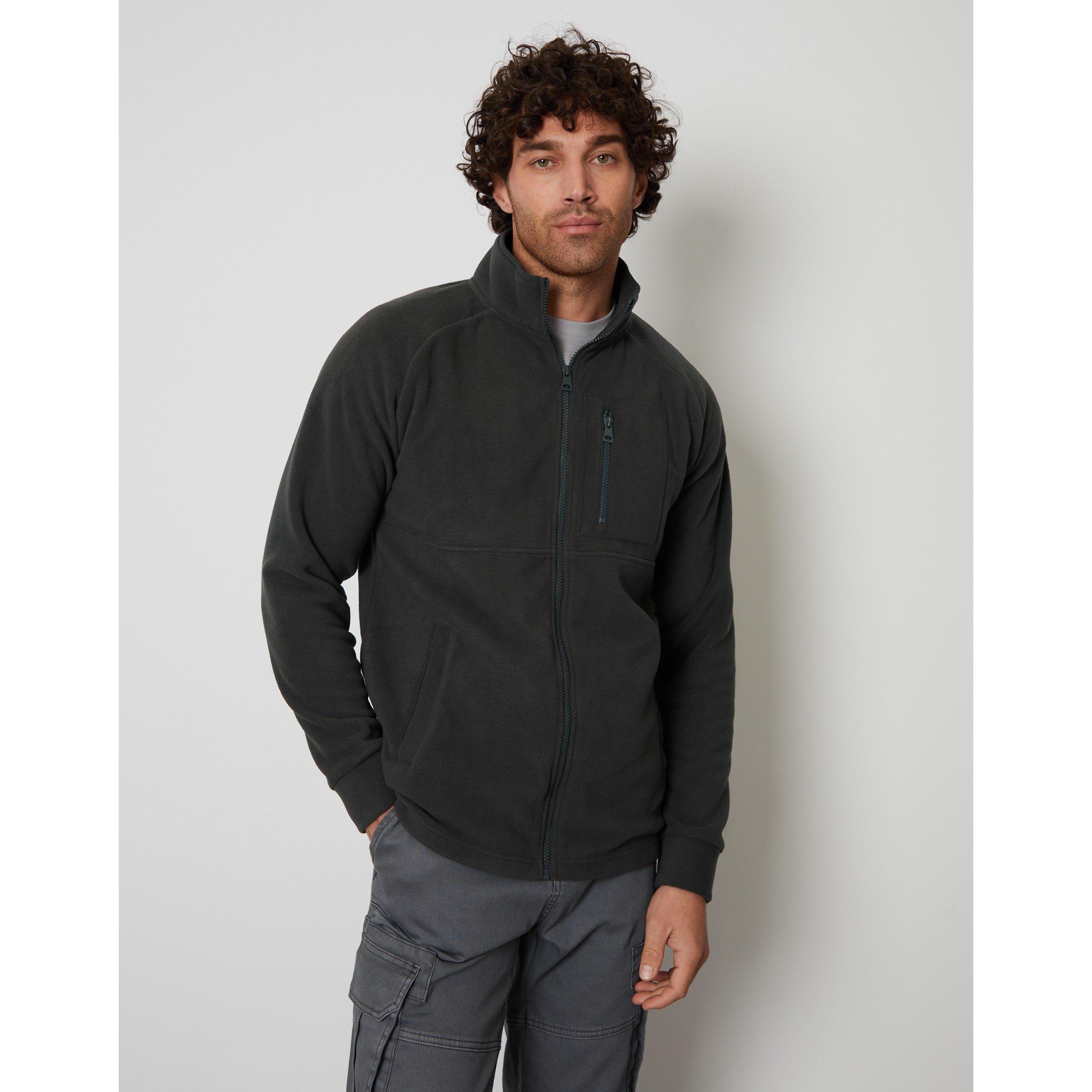 Threadbare Zip Up Microfleece Mens