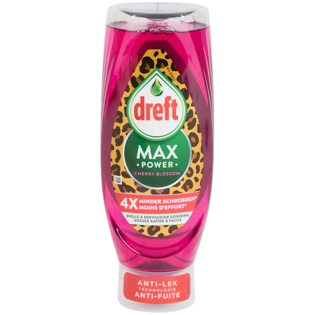Dreft Max Power afwasmiddel Kersenbloesem 545 ml
