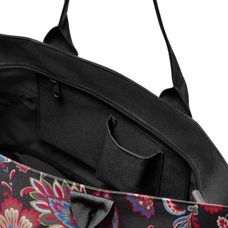 Sac shopping Shopper E1 Extensible 50 cm Paisley Black