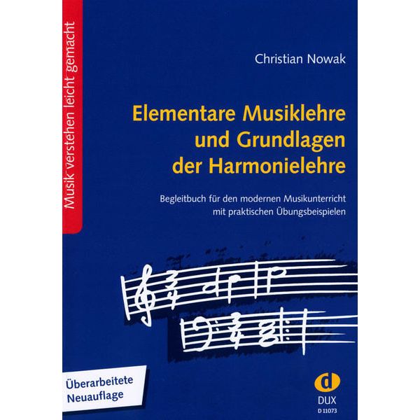 Edition Dux C.Nowak Elementare Musiklehre