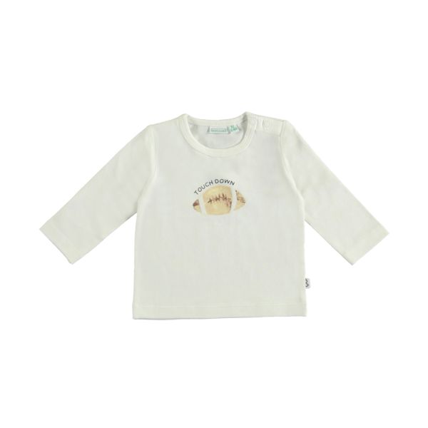 Babylook T-Shirt - Touch Down - Maat 50 - Snow White