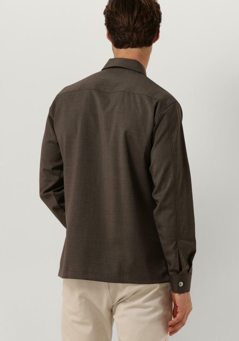 GENTILUOMO taupe gentiluomo overshirt s9310-969