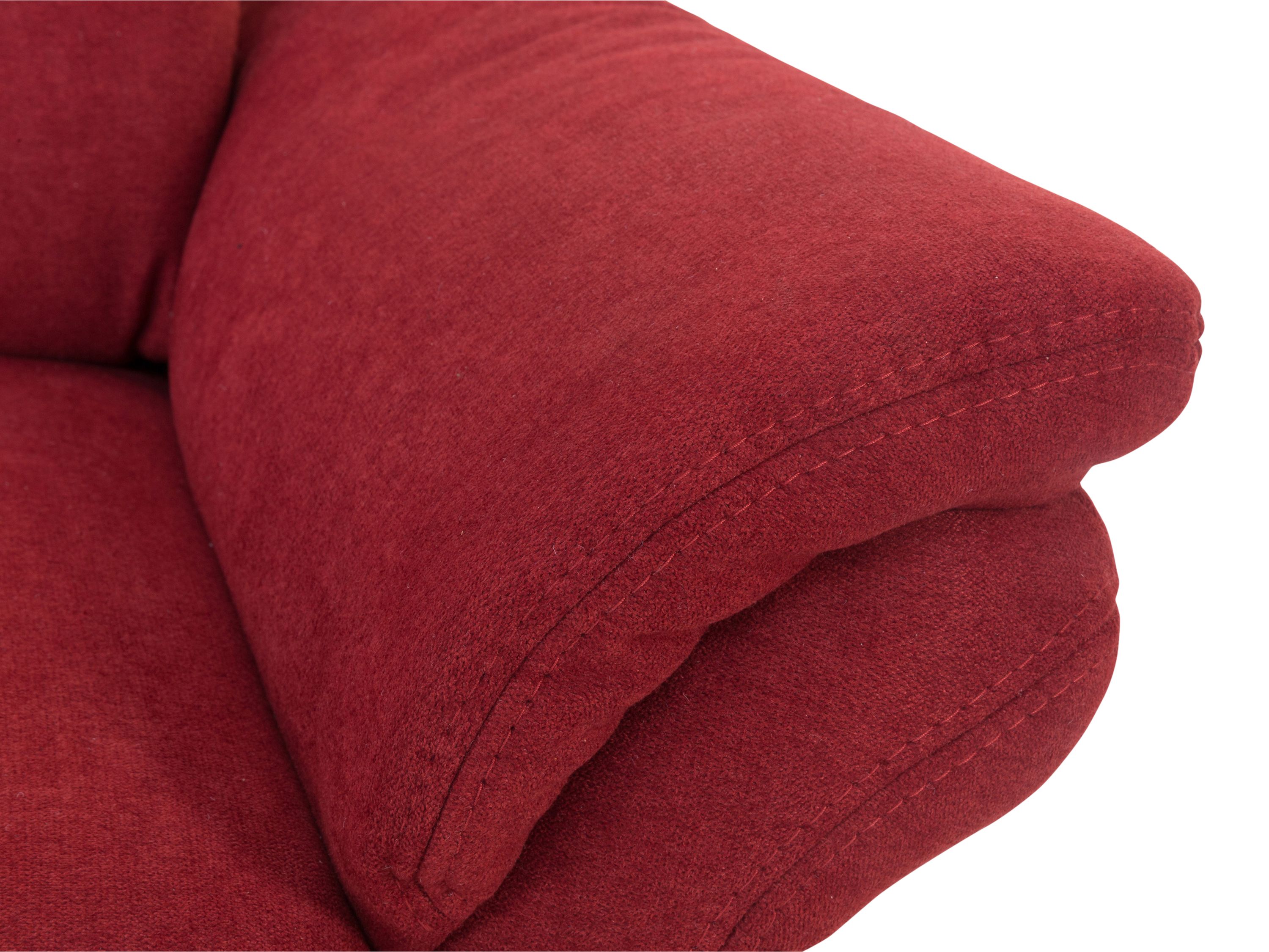 Sofa 3 Sitzer MONDO RECITA 12365 bordeaux