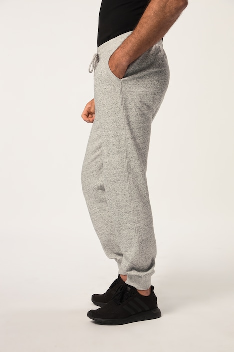 Sweathose, Homewear, Melangesweat, Elastikbund, Gesäßtasche