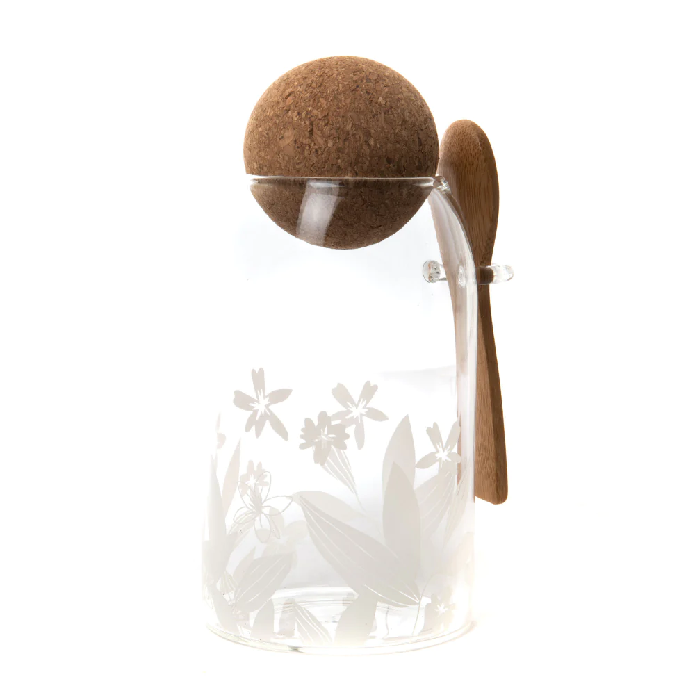 Pot Luisa avec bouchon et cuillère 29 cm Amadeus