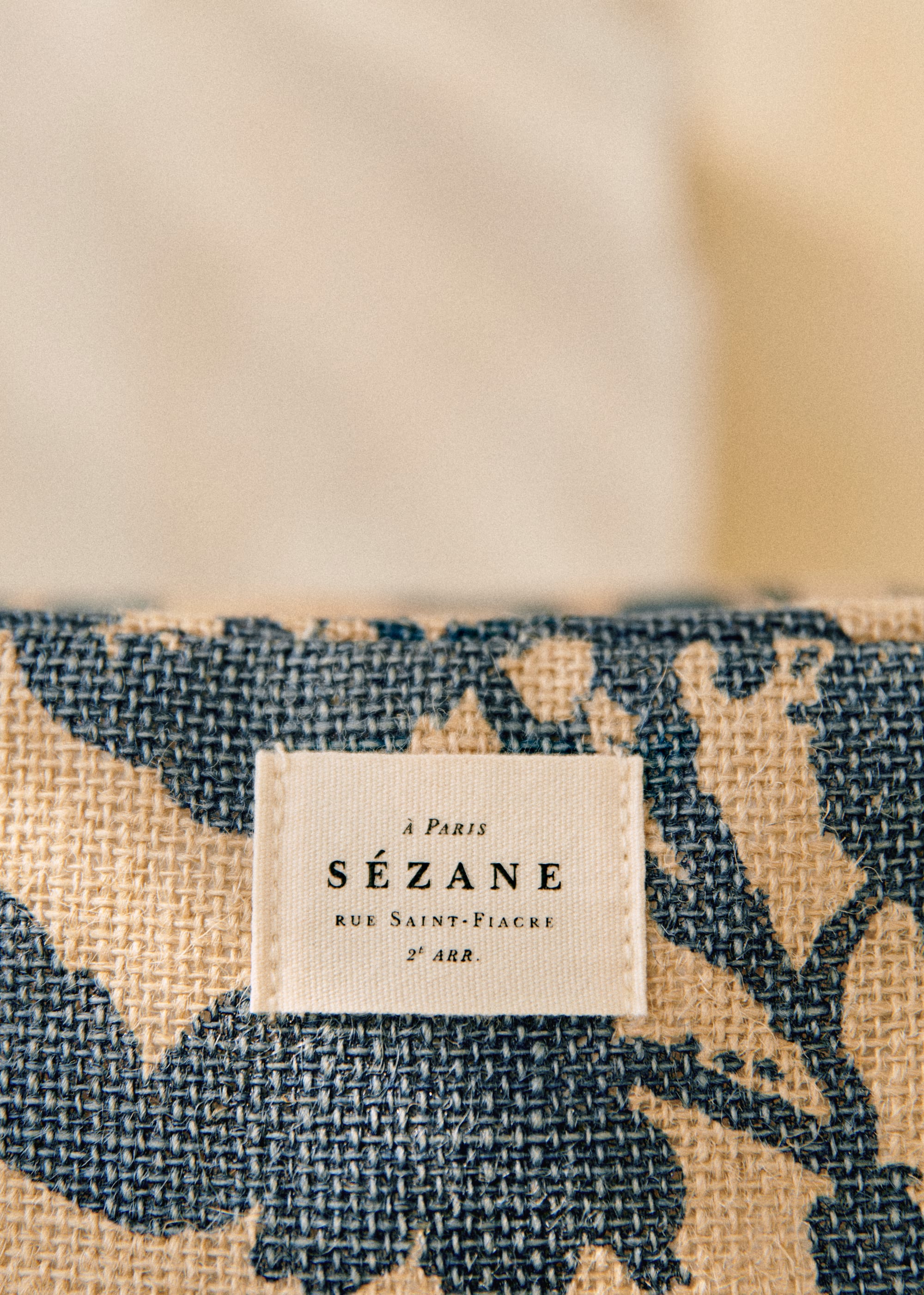 Trousse de Toilette Jute - Fleurs des jardins marine - SACS/NEW SACS Nos Paniers 5906387