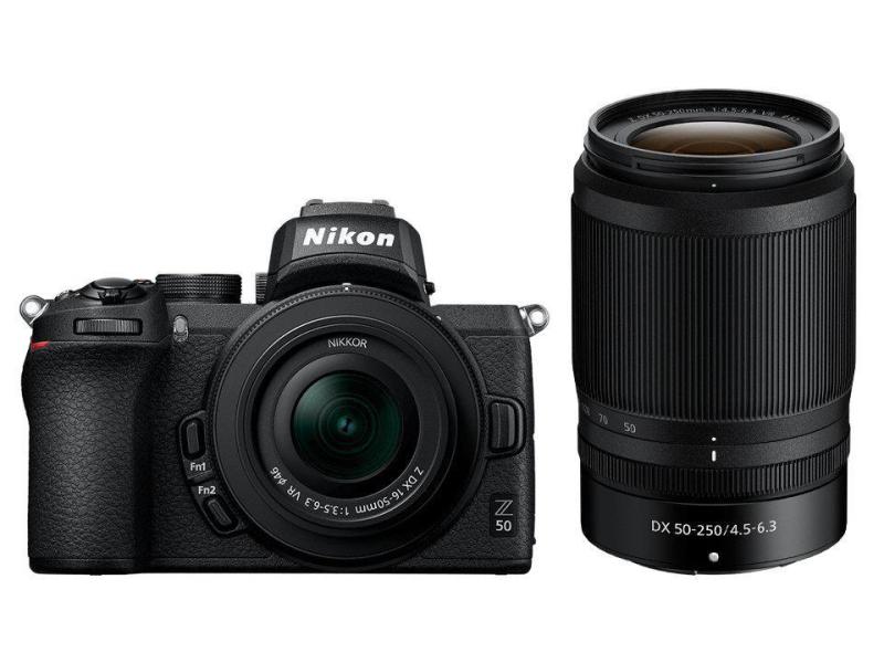 Nikon Fotokamera Z50 KIT DZ Spiegellose Nikon-Kamera mit DX-Format