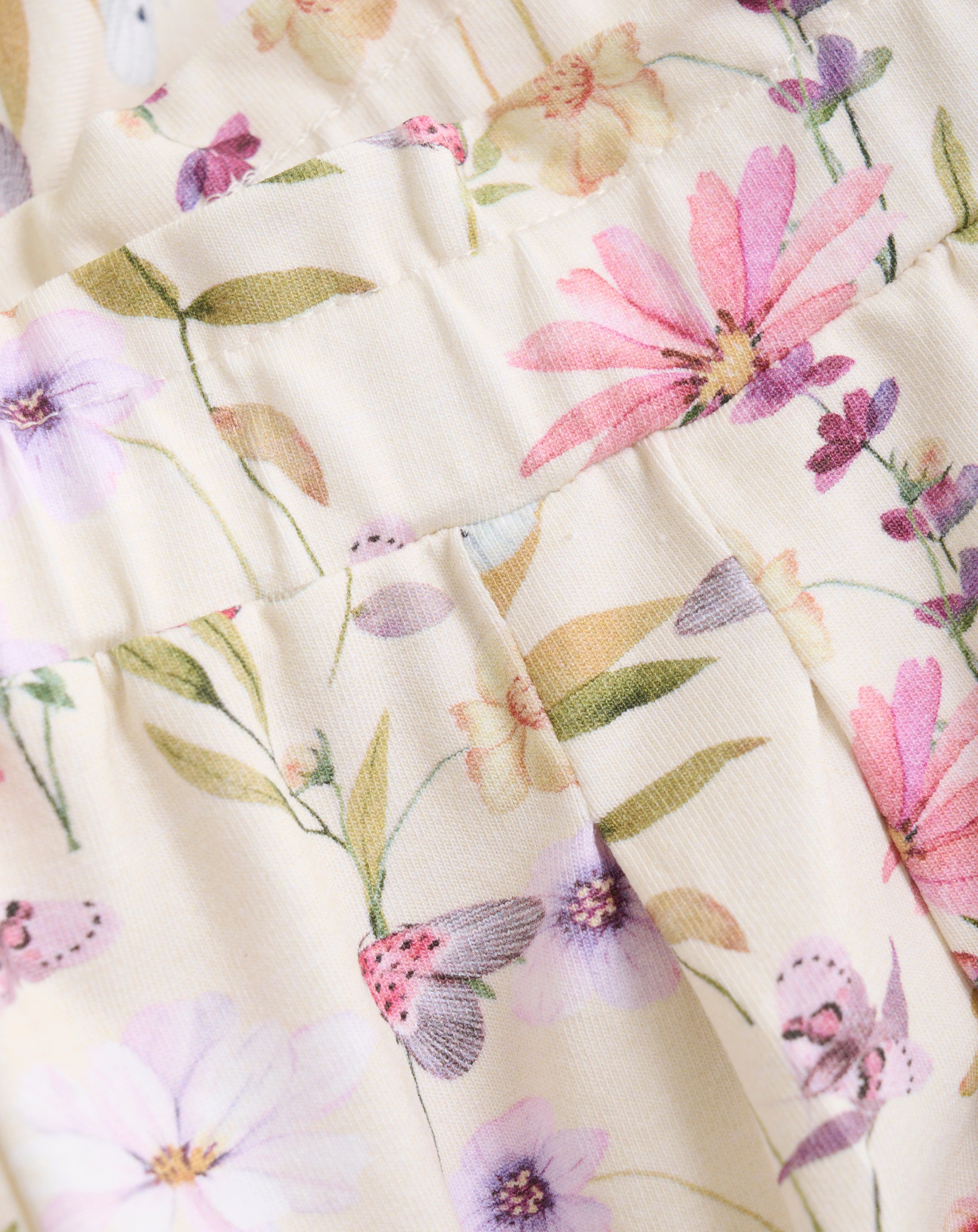 Shorts BLUMENWIESE AOP in beige