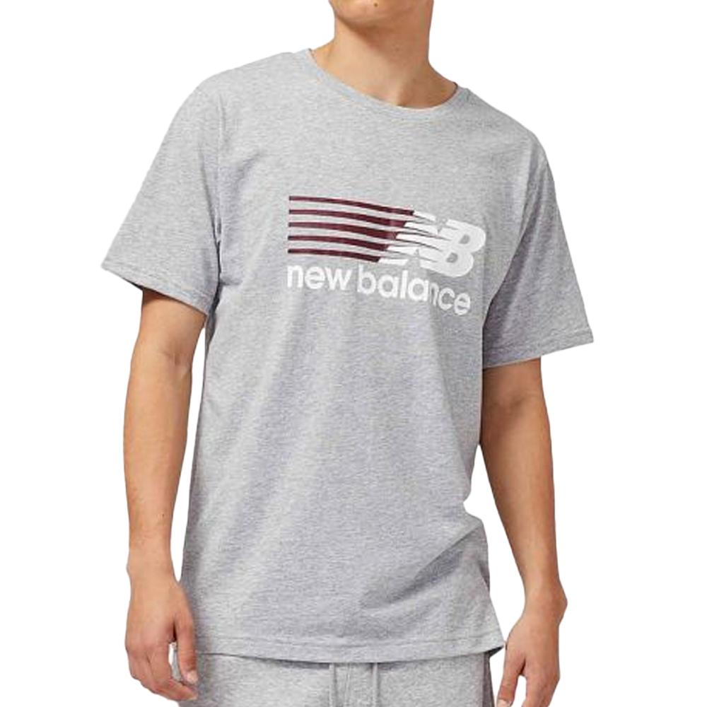 New Balance T-shirt Gris Homme New Balance Core Plus Graphic