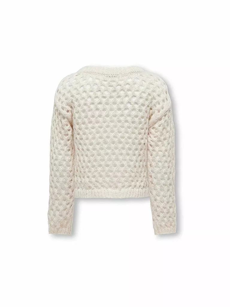 ONLY Mädchen Pullover KOGBILLIE creme