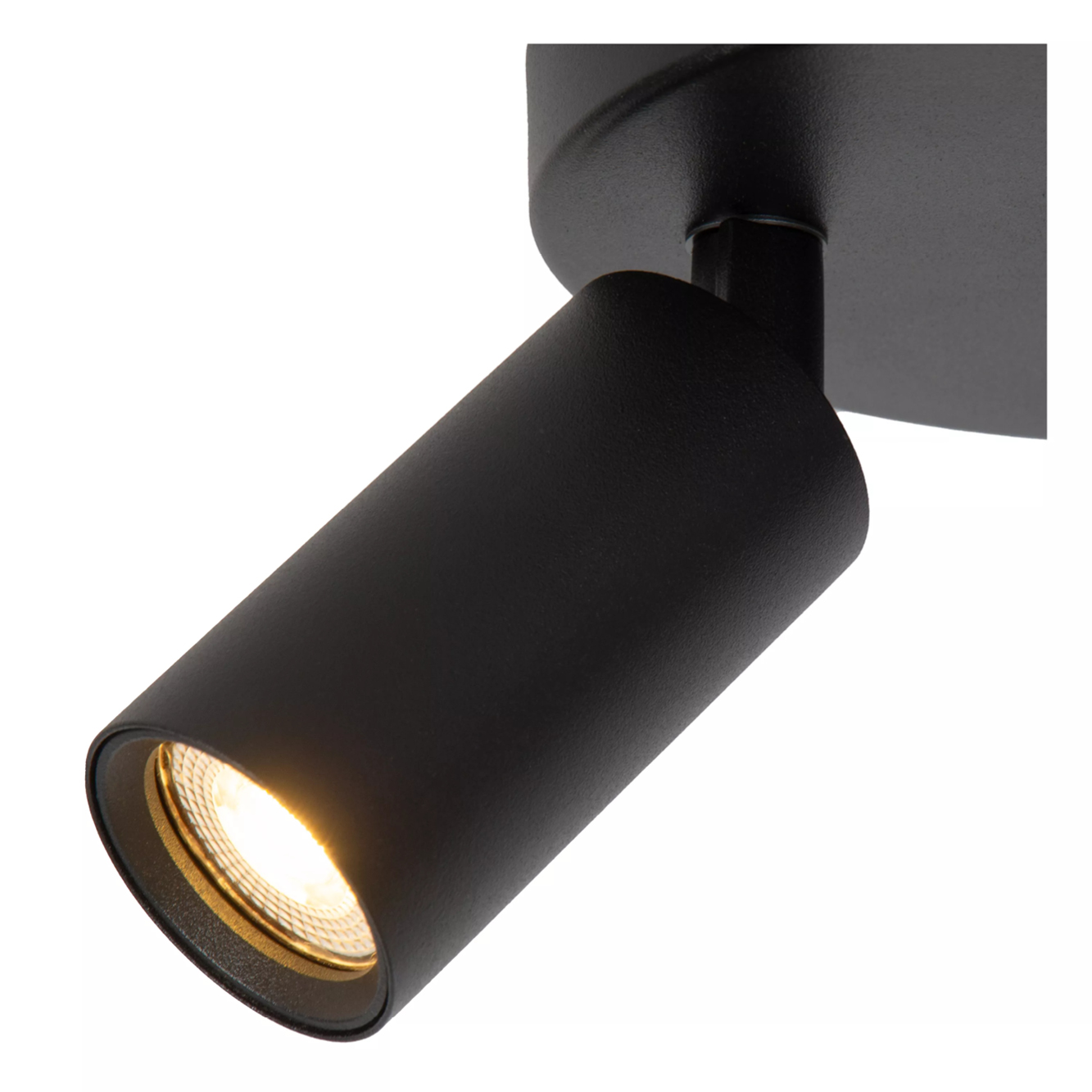 RITMO PLAFONDSPOT Ø 15CM 2-LICHTS ZWART